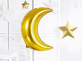 Large Gold Moon Foil Balloon